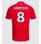 Nottingham Forest Elliot Anderson #8 Replika Hjemmedrakt 2024-25 Kortermet