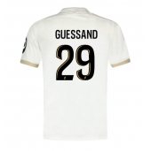 OGC Nice Evann Guessand #29 Replika Bortedrakt 2024-25 Kortermet