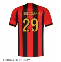 OGC Nice Evann Guessand #29 Replika Hjemmedrakt 2024-25 Kortermet