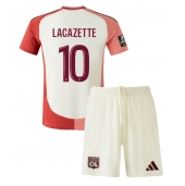 Olympique Lyonnais Alexandre Lacazette #10 Replika Tredjedrakt Barn 2024-25 Kortermet (+ bukser)