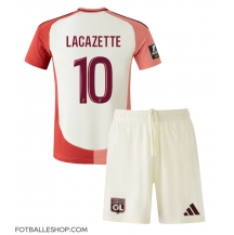 Olympique Lyonnais Alexandre Lacazette #10 Replika Tredjedrakt Barn 2024-25 Kortermet (+ bukser)