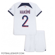 Paris Saint-Germain Achraf Hakimi #2 Replika Bortedrakt Barn 2023-24 Kortermet (+ bukser)