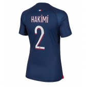 Paris Saint-Germain Achraf Hakimi #2 Replika Hjemmedrakt Dame 2023-24 Kortermet