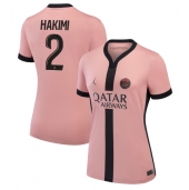 Paris Saint-Germain Achraf Hakimi #2 Replika Tredjedrakt Dame 2024-25 Kortermet