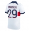 Paris Saint-Germain Bradley Barcola #29 Replika Bortedrakt 2023-24 Kortermet