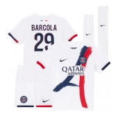 Paris Saint-Germain Bradley Barcola #29 Replika Bortedrakt Barn 2024-25 Kortermet (+ bukser)