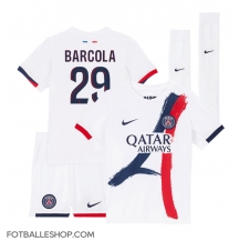 Paris Saint-Germain Bradley Barcola #29 Replika Bortedrakt Barn 2024-25 Kortermet (+ bukser)