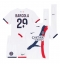 Paris Saint-Germain Bradley Barcola #29 Replika Bortedrakt Barn 2024-25 Kortermet (+ bukser)