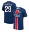 Paris Saint-Germain Bradley Barcola #29 Replika Hjemmedrakt 2024-25 Kortermet