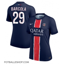 Paris Saint-Germain Bradley Barcola #29 Replika Hjemmedrakt Dame 2024-25 Kortermet