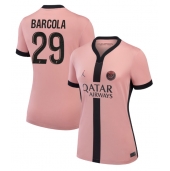 Paris Saint-Germain Bradley Barcola #29 Replika Tredjedrakt Dame 2024-25 Kortermet