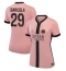 Paris Saint-Germain Bradley Barcola #29 Replika Tredjedrakt Dame 2024-25 Kortermet