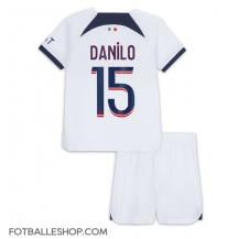 Paris Saint-Germain Danilo Pereira #15 Replika Bortedrakt Barn 2023-24 Kortermet (+ bukser)