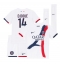 Paris Saint-Germain Desire Doue #14 Replika Bortedrakt Barn 2024-25 Kortermet (+ bukser)