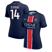 Paris Saint-Germain Desire Doue #14 Replika Hjemmedrakt Dame 2024-25 Kortermet