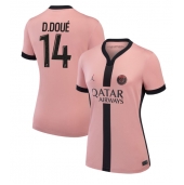 Paris Saint-Germain Desire Doue #14 Replika Tredjedrakt Dame 2024-25 Kortermet