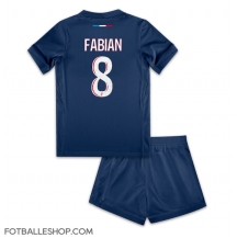 Paris Saint-Germain Fabian Ruiz #8 Replika Hjemmedrakt Barn 2024-25 Kortermet (+ bukser)