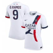 Paris Saint-Germain Goncalo Ramos #9 Replika Bortedrakt Dame 2024-25 Kortermet