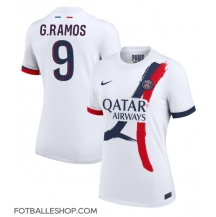 Paris Saint-Germain Goncalo Ramos #9 Replika Bortedrakt Dame 2024-25 Kortermet