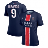 Paris Saint-Germain Goncalo Ramos #9 Replika Hjemmedrakt Dame 2024-25 Kortermet