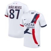 Paris Saint-Germain Joao Neves #87 Replika Bortedrakt 2024-25 Kortermet