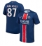 Paris Saint-Germain Joao Neves #87 Replika Hjemmedrakt 2024-25 Kortermet