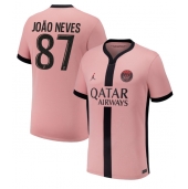 Paris Saint-Germain Joao Neves #87 Replika Tredjedrakt 2024-25 Kortermet