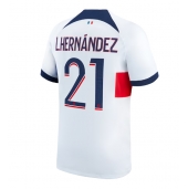 Paris Saint-Germain Lucas Hernandez #21 Replika Bortedrakt 2023-24 Kortermet