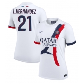 Paris Saint-Germain Lucas Hernandez #21 Replika Bortedrakt Dame 2024-25 Kortermet