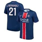 Paris Saint-Germain Lucas Hernandez #21 Replika Hjemmedrakt 2024-25 Kortermet