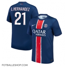 Paris Saint-Germain Lucas Hernandez #21 Replika Hjemmedrakt 2024-25 Kortermet