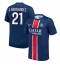 Paris Saint-Germain Lucas Hernandez #21 Replika Hjemmedrakt 2024-25 Kortermet