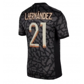 Paris Saint-Germain Lucas Hernandez #21 Replika Tredjedrakt 2023-24 Kortermet