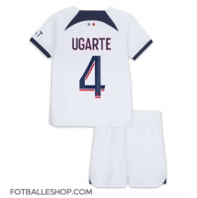 Paris Saint-Germain Manuel Ugarte #4 Replika Bortedrakt Barn 2023-24 Kortermet (+ bukser)