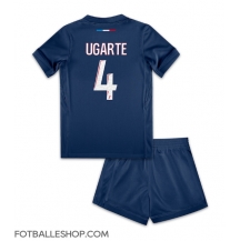 Paris Saint-Germain Manuel Ugarte #4 Replika Hjemmedrakt Barn 2024-25 Kortermet (+ bukser)