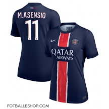 Paris Saint-Germain Marco Asensio #11 Replika Hjemmedrakt Dame 2024-25 Kortermet