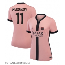 Paris Saint-Germain Marco Asensio #11 Replika Tredjedrakt Dame 2024-25 Kortermet