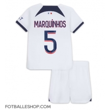 Paris Saint-Germain Marquinhos #5 Replika Bortedrakt Barn 2023-24 Kortermet (+ bukser)