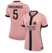 Paris Saint-Germain Marquinhos #5 Replika Tredjedrakt Dame 2024-25 Kortermet