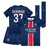 Paris Saint-Germain Milan Skriniar #37 Replika Hjemmedrakt Barn 2024-25 Kortermet (+ bukser)