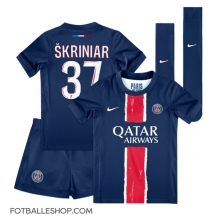 Paris Saint-Germain Milan Skriniar #37 Replika Hjemmedrakt Barn 2024-25 Kortermet (+ bukser)