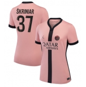 Paris Saint-Germain Milan Skriniar #37 Replika Tredjedrakt Dame 2024-25 Kortermet