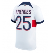 Paris Saint-Germain Nuno Mendes #25 Replika Bortedrakt 2023-24 Kortermet