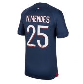 Paris Saint-Germain Nuno Mendes #25 Replika Hjemmedrakt 2023-24 Kortermet