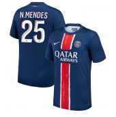 Paris Saint-Germain Nuno Mendes #25 Replika Hjemmedrakt 2024-25 Kortermet