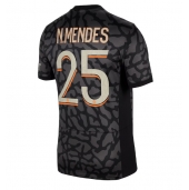 Paris Saint-Germain Nuno Mendes #25 Replika Tredjedrakt 2023-24 Kortermet