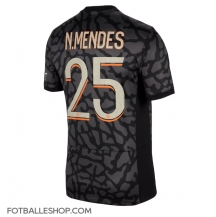 Paris Saint-Germain Nuno Mendes #25 Replika Tredjedrakt 2023-24 Kortermet