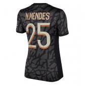 Paris Saint-Germain Nuno Mendes #25 Replika Tredjedrakt Dame 2023-24 Kortermet