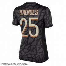 Paris Saint-Germain Nuno Mendes #25 Replika Tredjedrakt Dame 2023-24 Kortermet