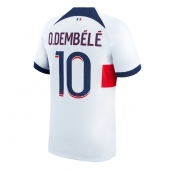 Paris Saint-Germain Ousmane Dembele #10 Replika Bortedrakt 2023-24 Kortermet